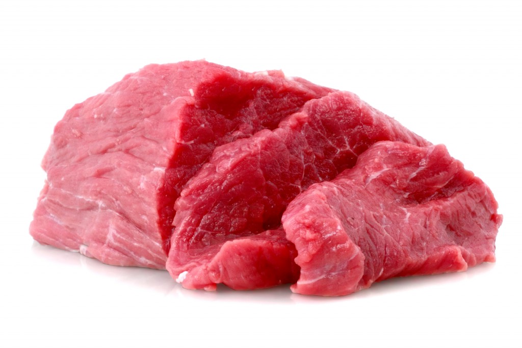 Rødt kjøtt er en god kilde til jern. Bilde: Colourbox